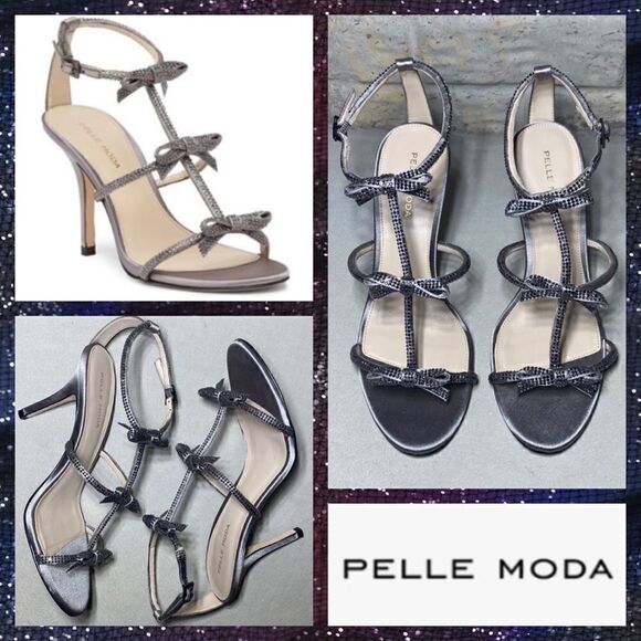 NIB MSRP $175 Pelle Moda Kiss Strappy Sandal Women's Size 8 - Picture 1 of 9